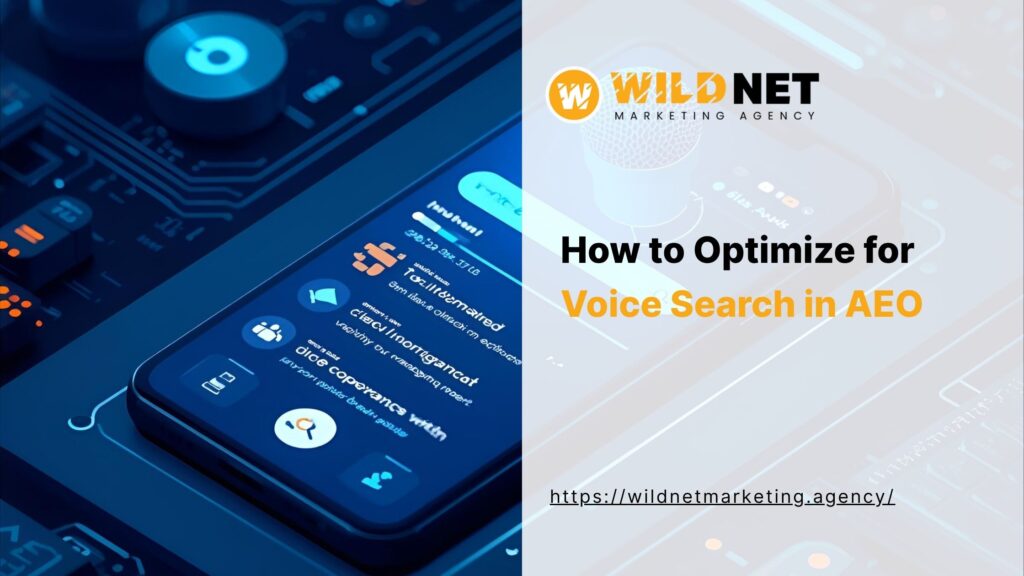 Voice search in AEO
