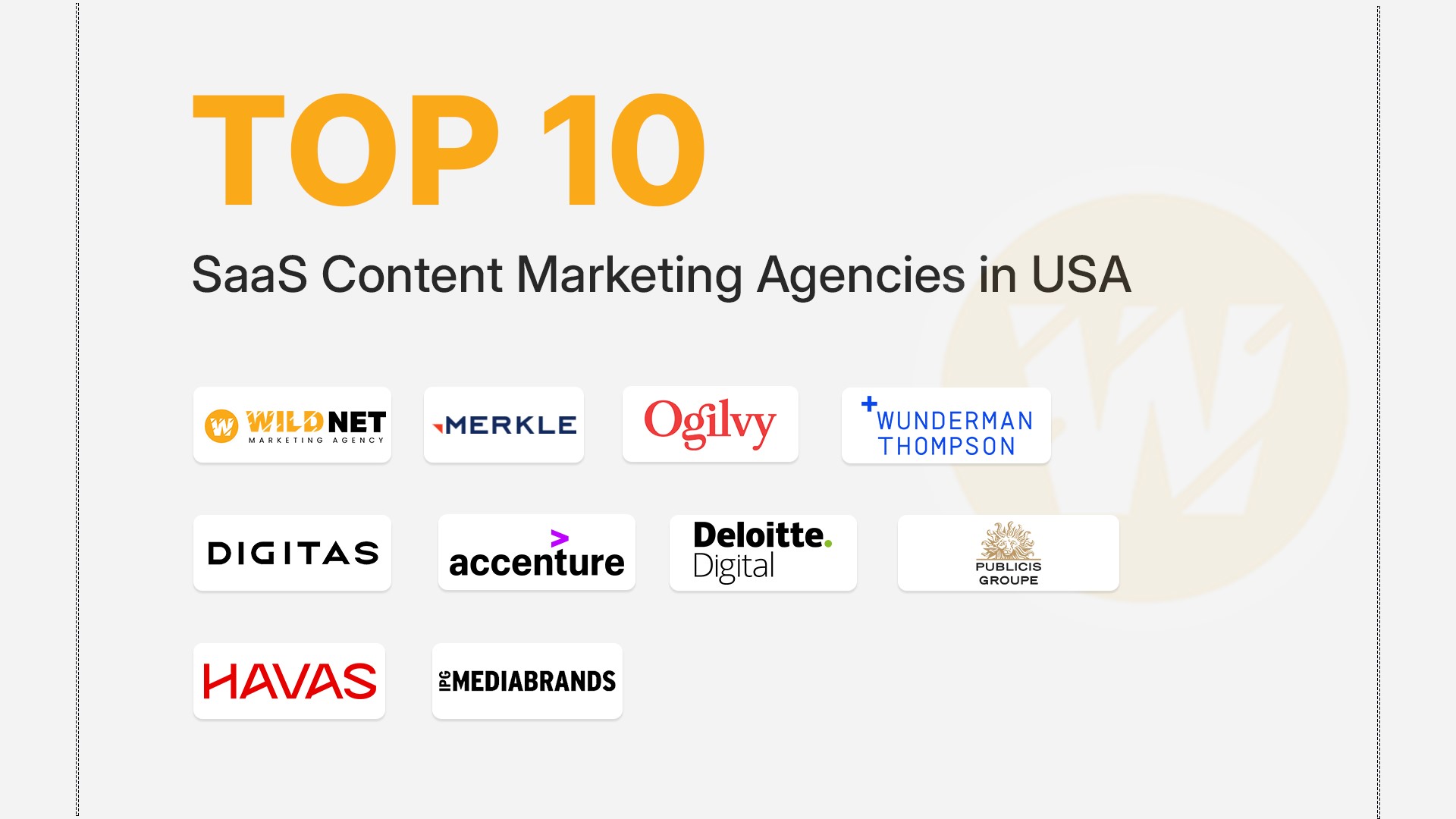 top saas content marketing agencies banner