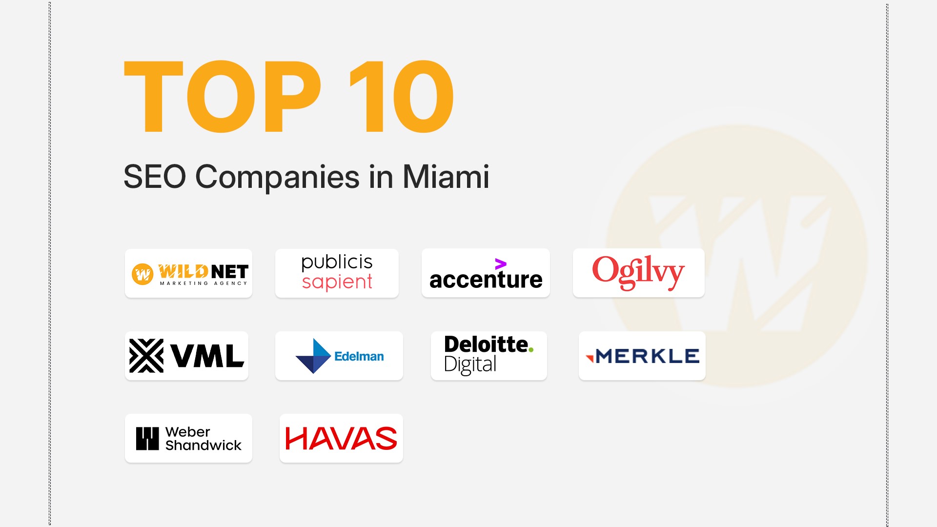 SEO companies in Miami banner