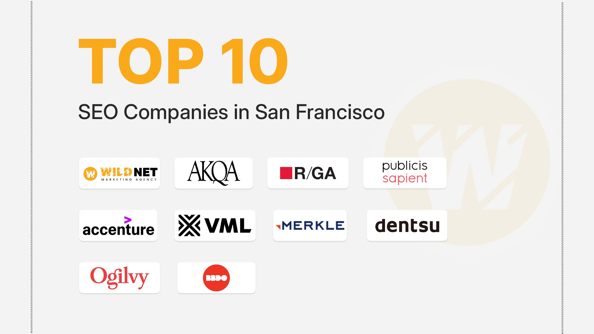 SEO companies in San Francisco banner