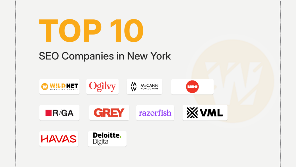 Top 10 SEO Companies In New York