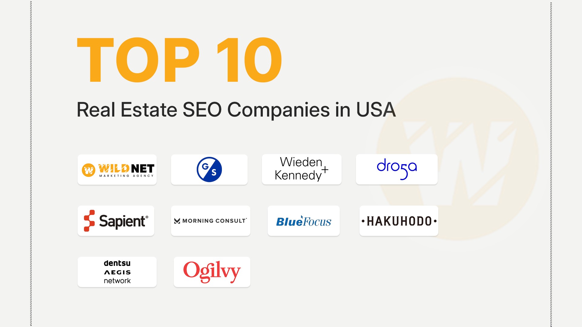 real estate SEO companies banner